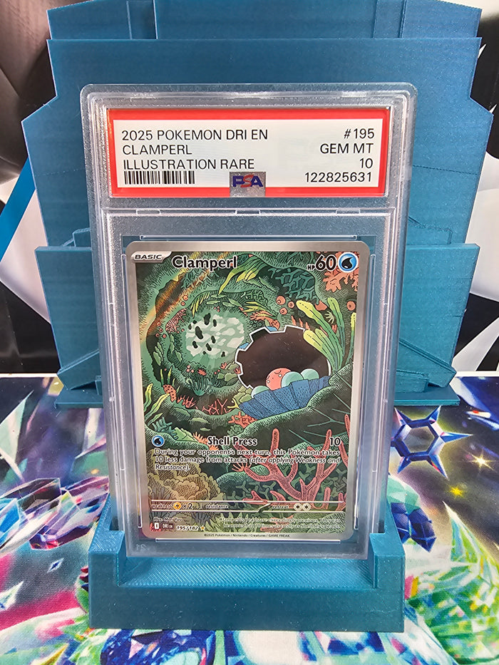 2025 Pokémon Destined Rivals Clamperl IR Gem Mint 10