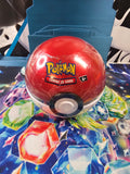 Pokemon TCG Poke Ball Tin L25 Sealed 3 Boosters Pack 2 Sticker Sheets New
