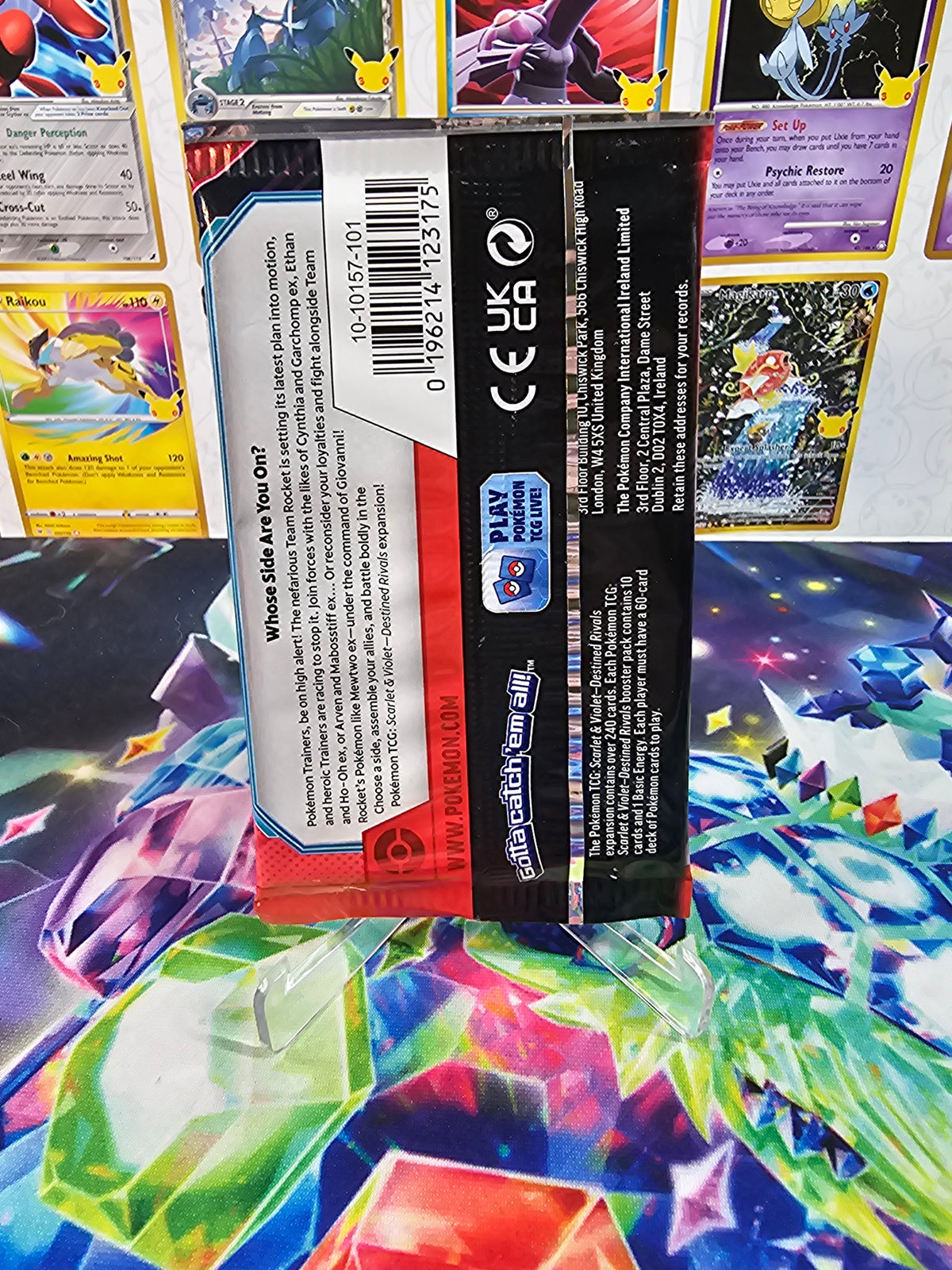 Sealed Single Pokémon Destined Rivals Pack