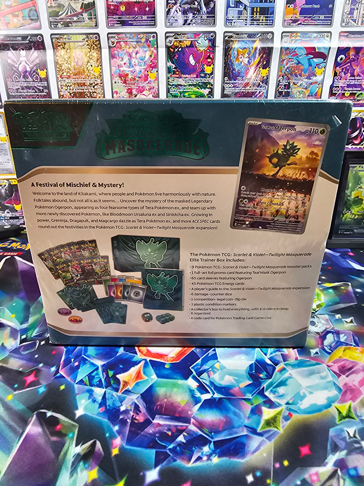Sealed Pokémon Twighlight Masquerade Elite Trainer Box (ETB)