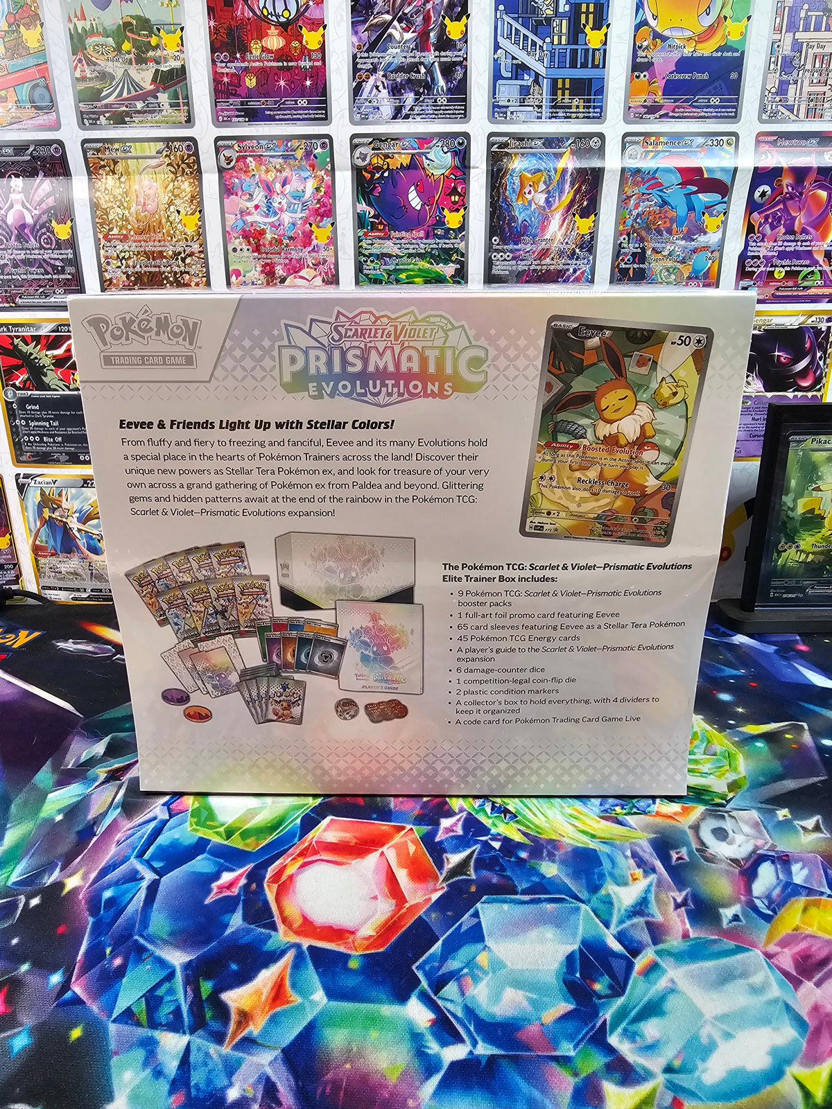 Sealed Pokémon Prismatic Evolution Elite Trainer Box (ETB)
