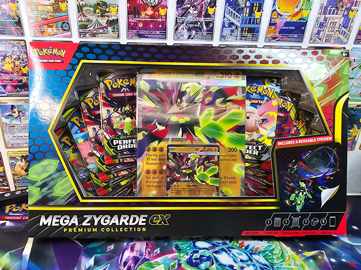 Sealed Pokémon Mega Zygarde EX Premium Collection