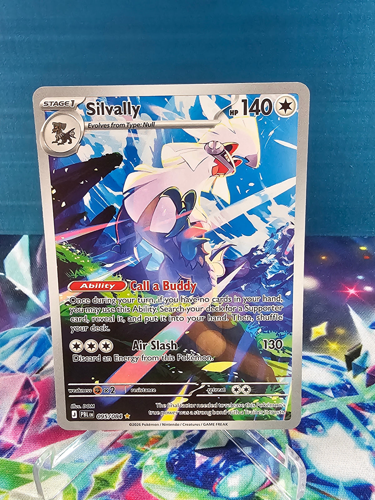 Pokémon Pitch Black Silvally IR 95/84