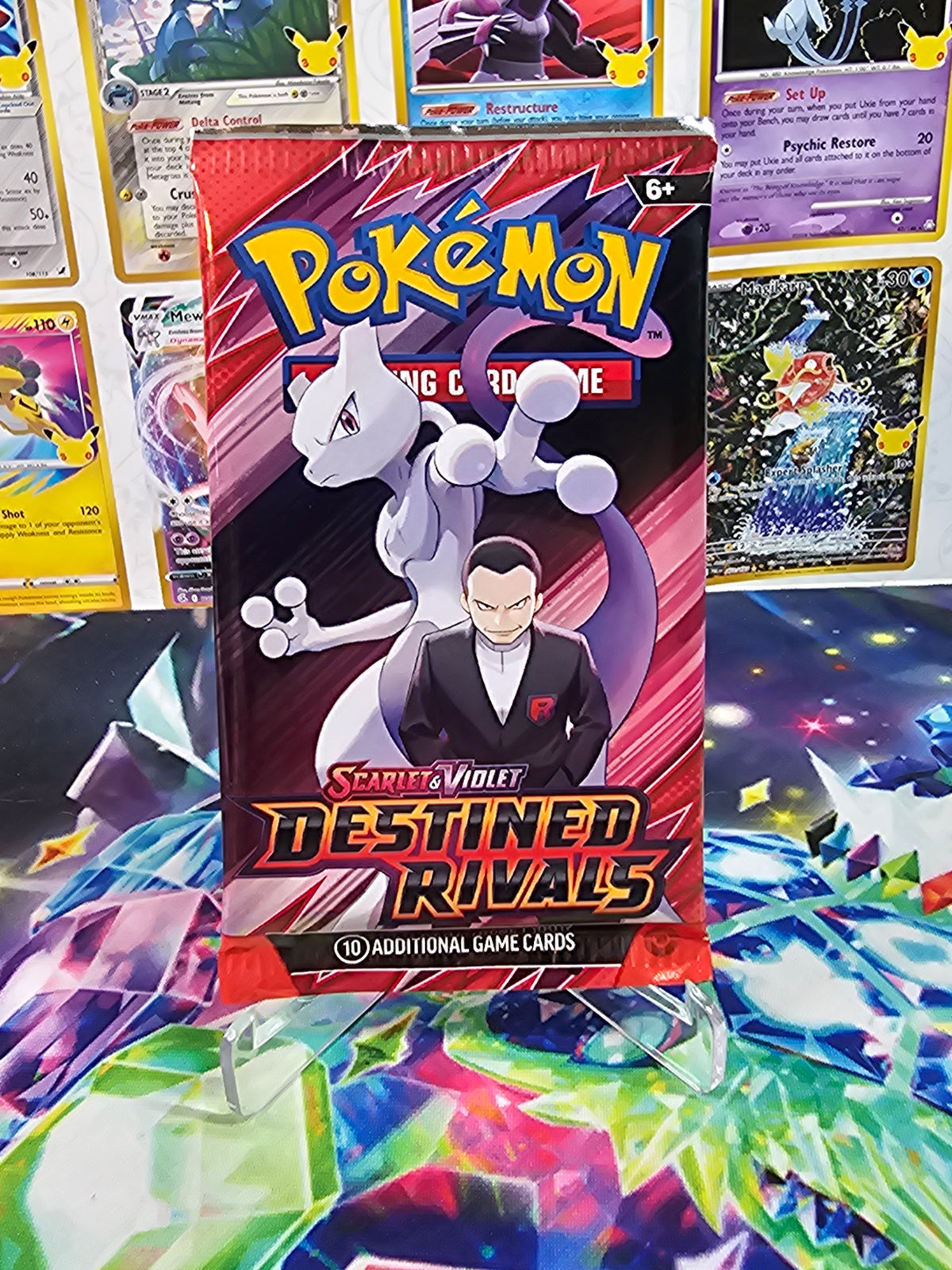 Sealed Single Pokémon Destined Rivals Pack