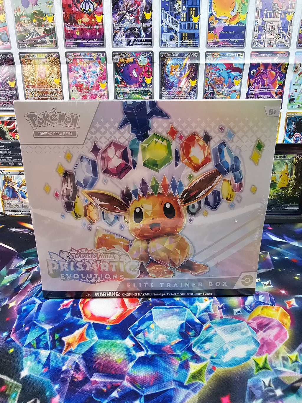 Sealed Pokémon Prismatic Evolution Elite Trainer Box (ETB)