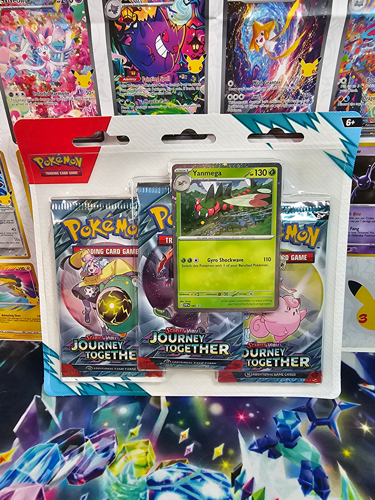 Sealed Pokémon 3 pack Blister (Journey Together)