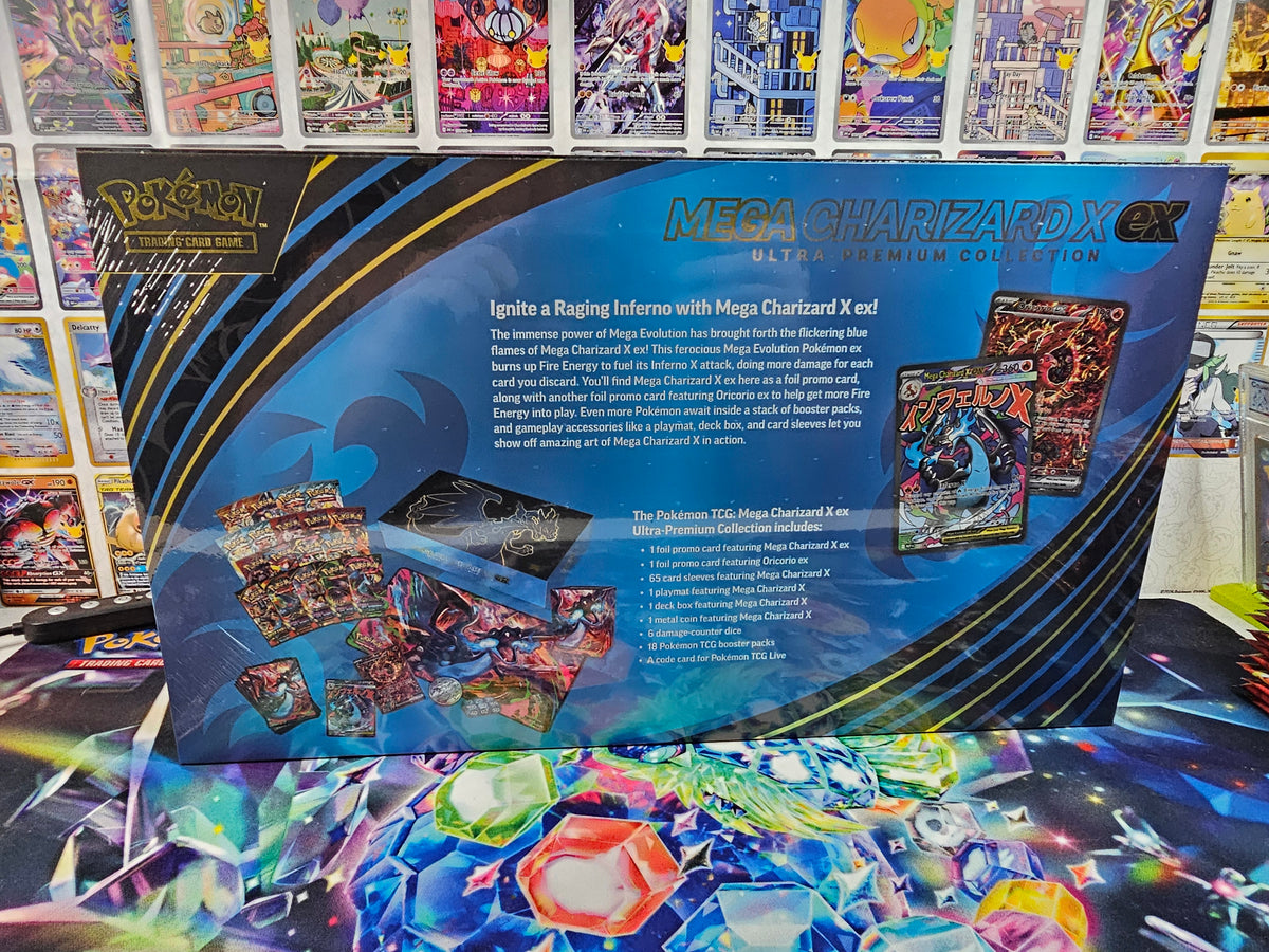 Sealed Pokémon Mega Charizard EX Ultra Premium Collection (UPC)