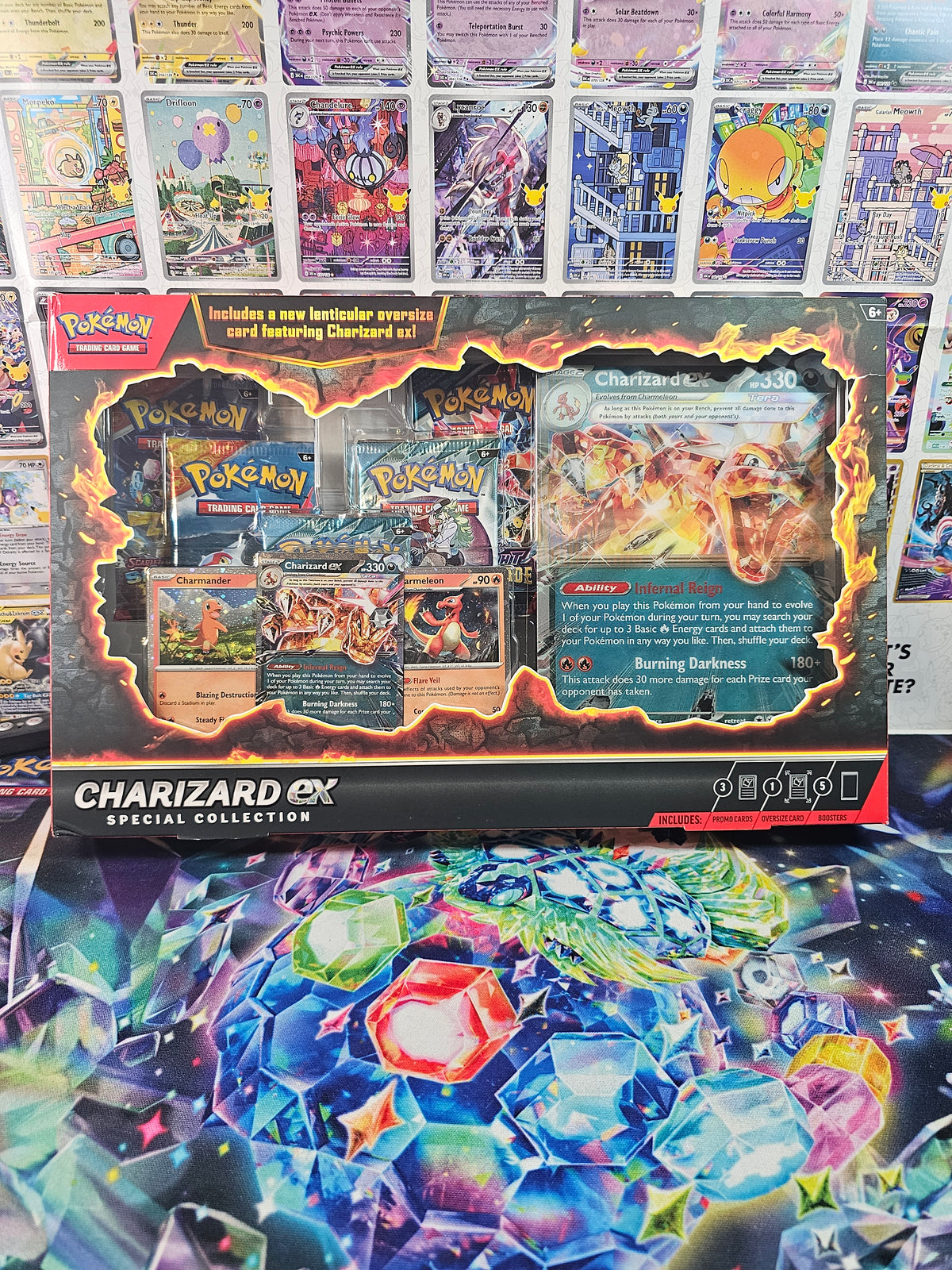Sealed Pokémon Charizard EX Special Collection Box