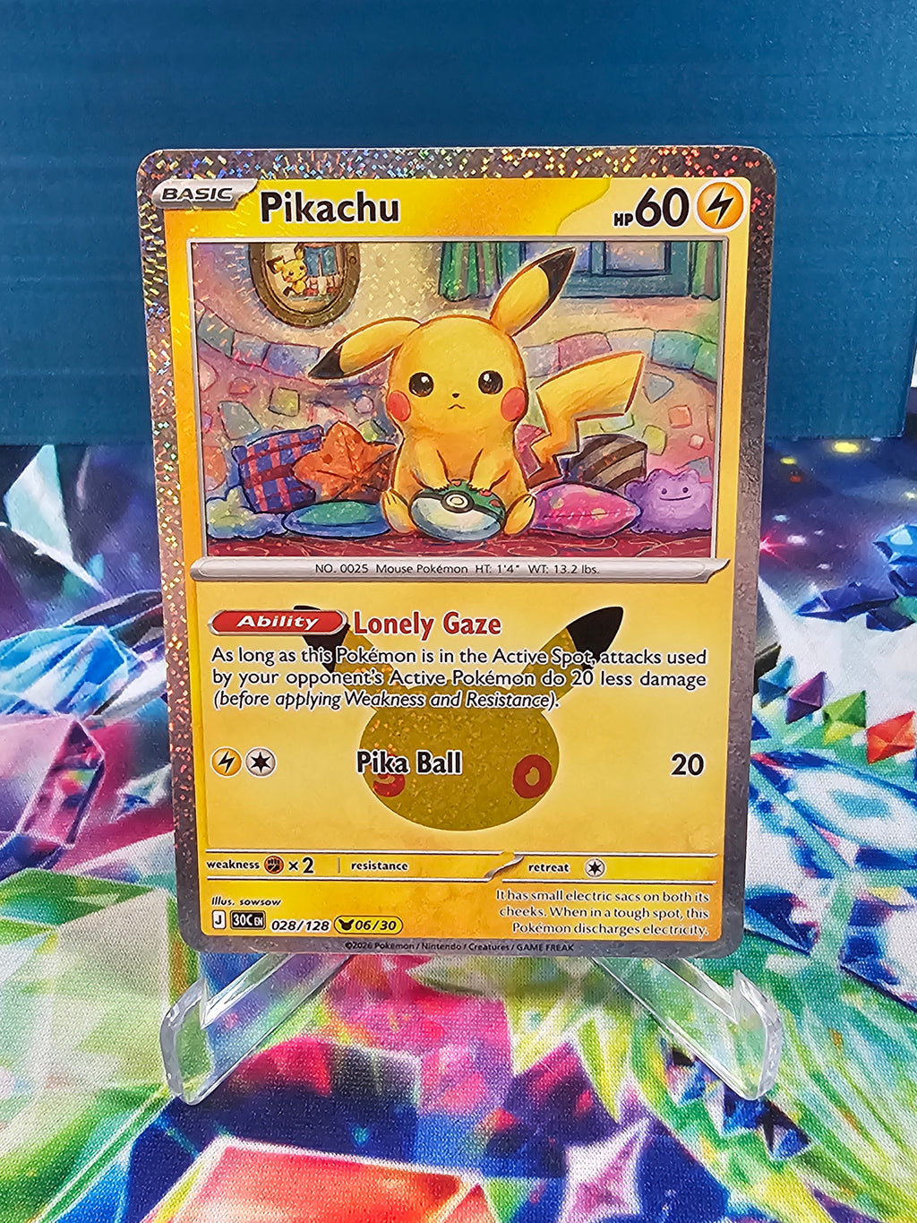 Pokémon 30th Celebration Pikachu 28/128 (06/30)